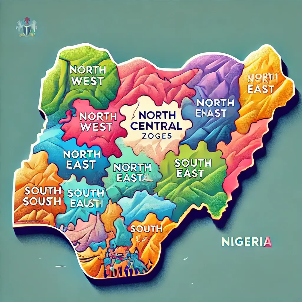 Nigeria Geopolitical Zones